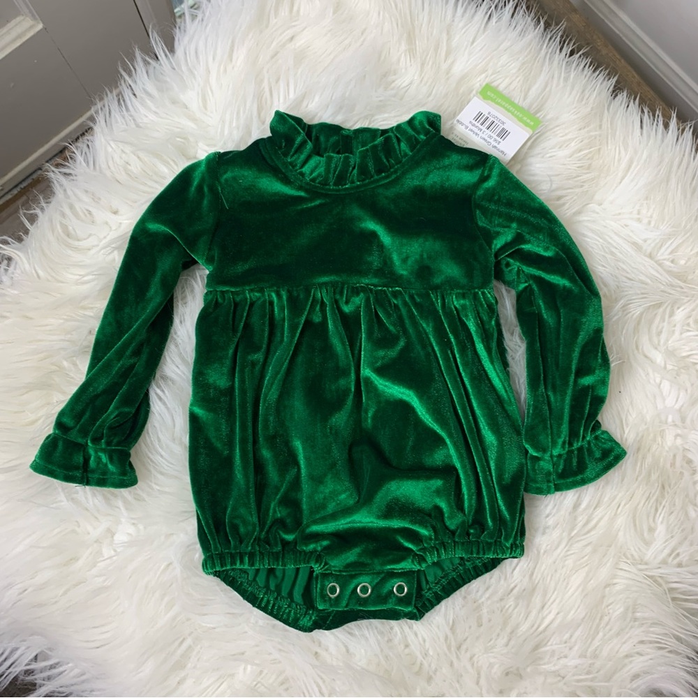 The Oaks Hannah Green Velvet Bubble 3M